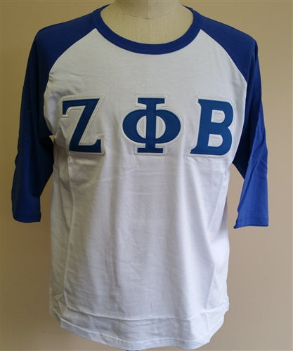 Zeta Phi Beta Black Baseball Jersey